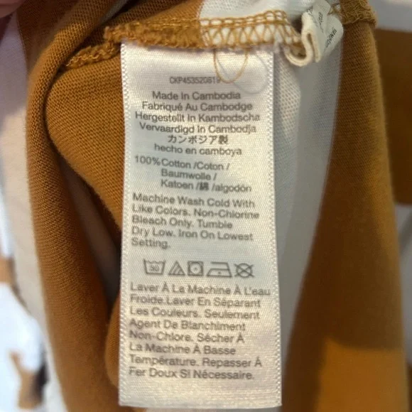 MADEWELL Long Sleeve Striped Tshirt Small - Picture 4 of 5